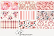 70 timeless pink seamless pattern, a Pattern Graphic by Poppy Lane Studio (Thumbnail 9 of 10)