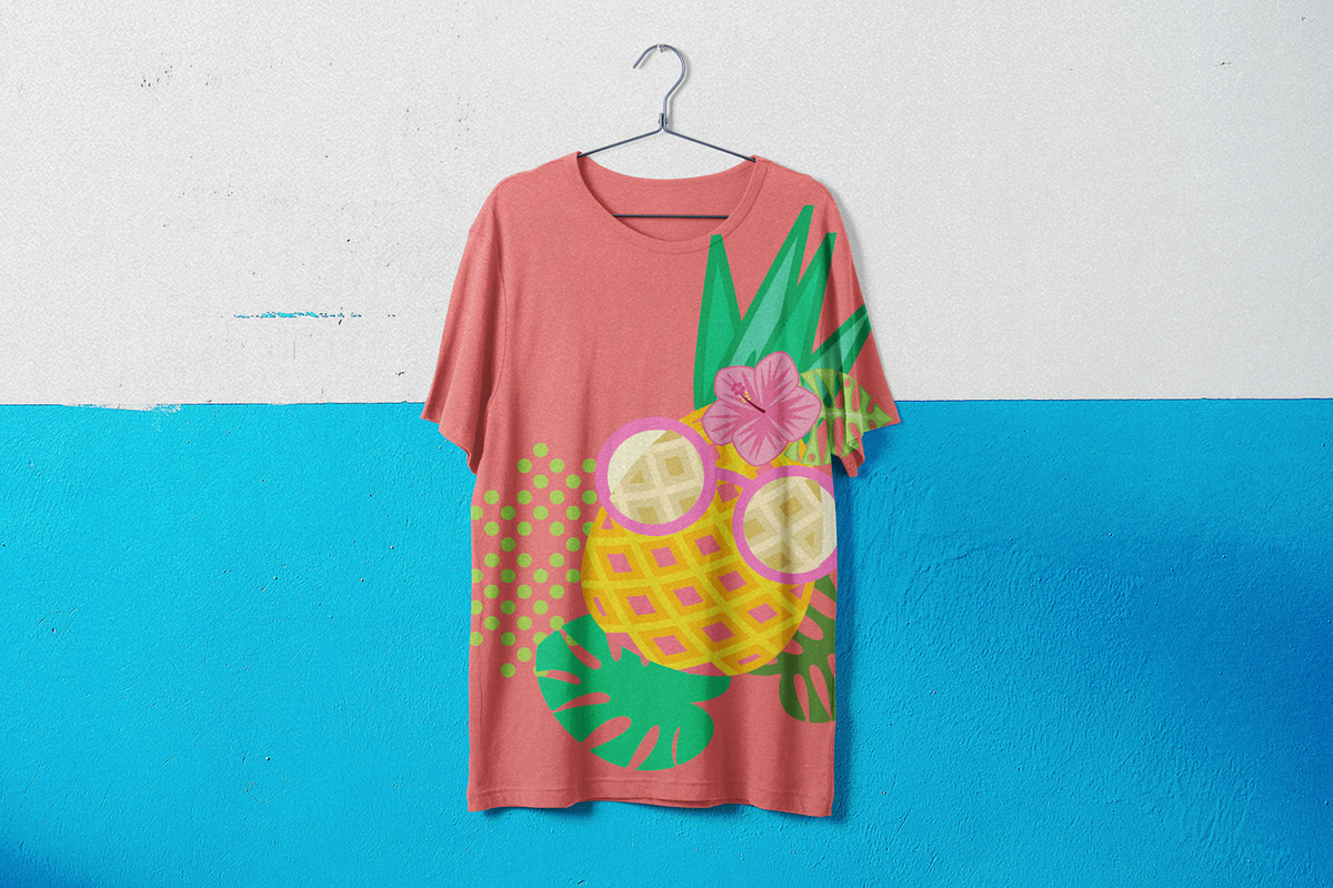 Pineapple Clipart and Vectors, a Decorative Illustration by PinkPueblo (Photo 4 of 4)