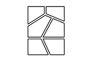 Comic Book Panel Templates, a Background Graphic by Elena Pimukova (Thumbnail 4 of 7)