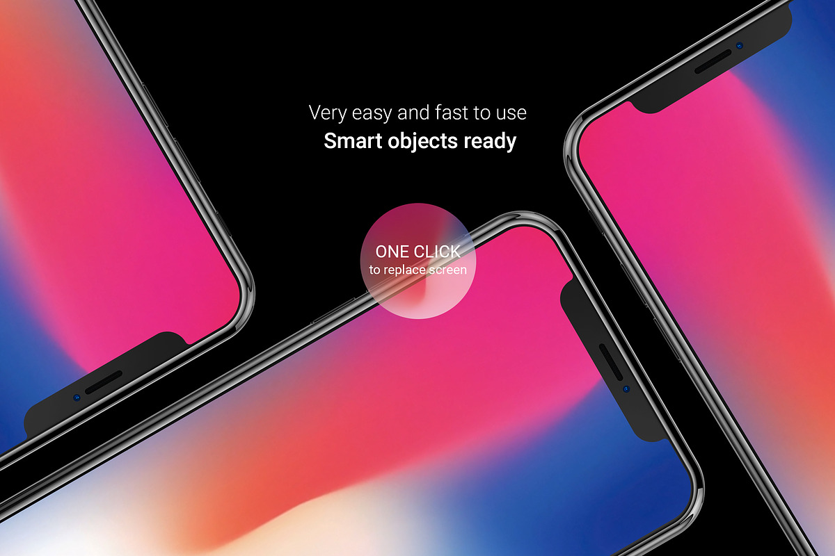 iPhone X Mockup with Hand Straight, an iPhone Mockup by Design Bits (Photo 5 of 7)