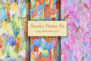 Watercolor feather set, an Illustration by IvanFet (Thumbnail 3 of 4)