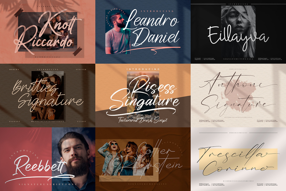Gorgeous and Elegant Signature Font, a Font by Integritype Studio (Photo 4 of 6)