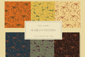 Cozy Autumn Pumpkin Patterns