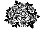 Floral Bouquet Silhouette, an Object Graphic by Creativeshirt (Thumbnail 6 of 20)