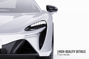 Hybrid Supercar Sport Coupe Set, an Advertising Mockup by Halal Graphic Studio (Thumbnail 3 of 12)