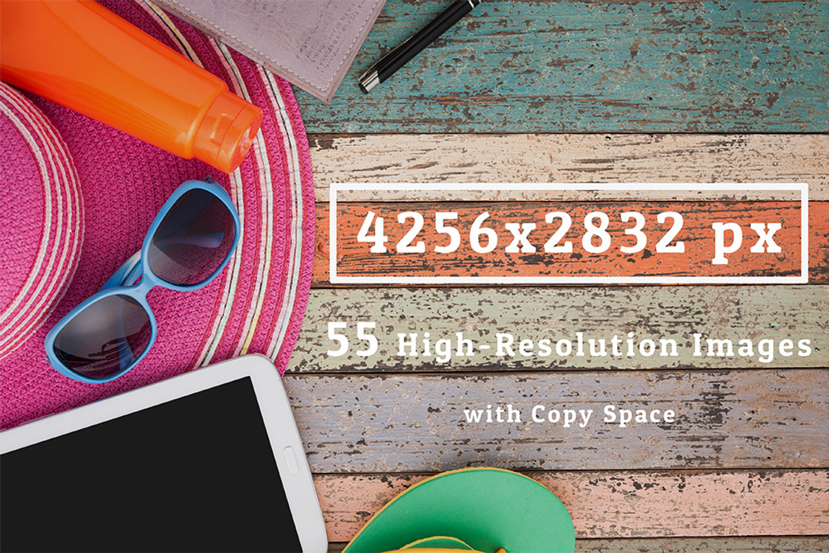 55 IMAGE SUMMER with Copy Space, a Cups & Container Mockup by FWStudio (Photo 2 of 5)