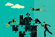 Business Concepts Bundle 11 Women, a Person Illustration by retrorocket (Thumbnail 5 of 21)