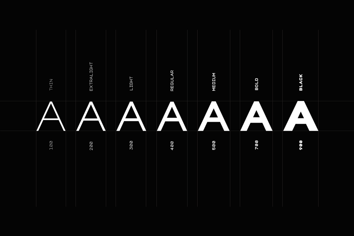 TROS - Unique Display Font Family, a Sans Serif Font by Designova® (Photo 11 of 14)
