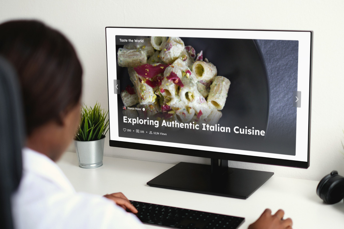 NomNom - Food Recipe Landing Page, a Landing Page Template by twinstd (Photo 3 of 5)