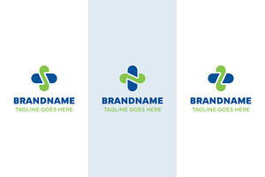 Letter S N Z Medical Cross Logo Set, a Branding & Logo Template by Pray Art Design Studio