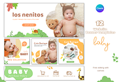 Shopify Banner Kids Website, a Landing Page Template by Meoww_Design (Thumbnail 1 of 5)