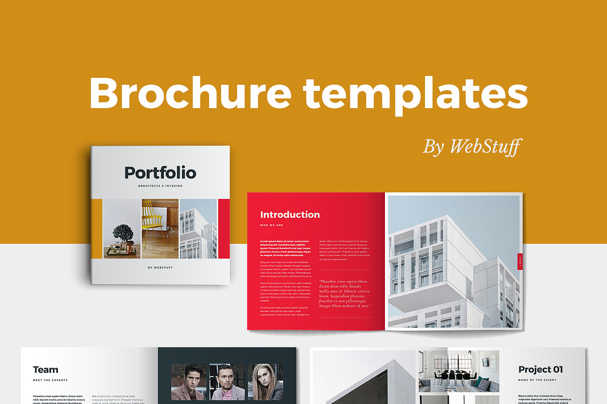 4 Creative Brochures Bundle - OFFER!, a Brochure Template by RWstudio (Photo 2 of 5)