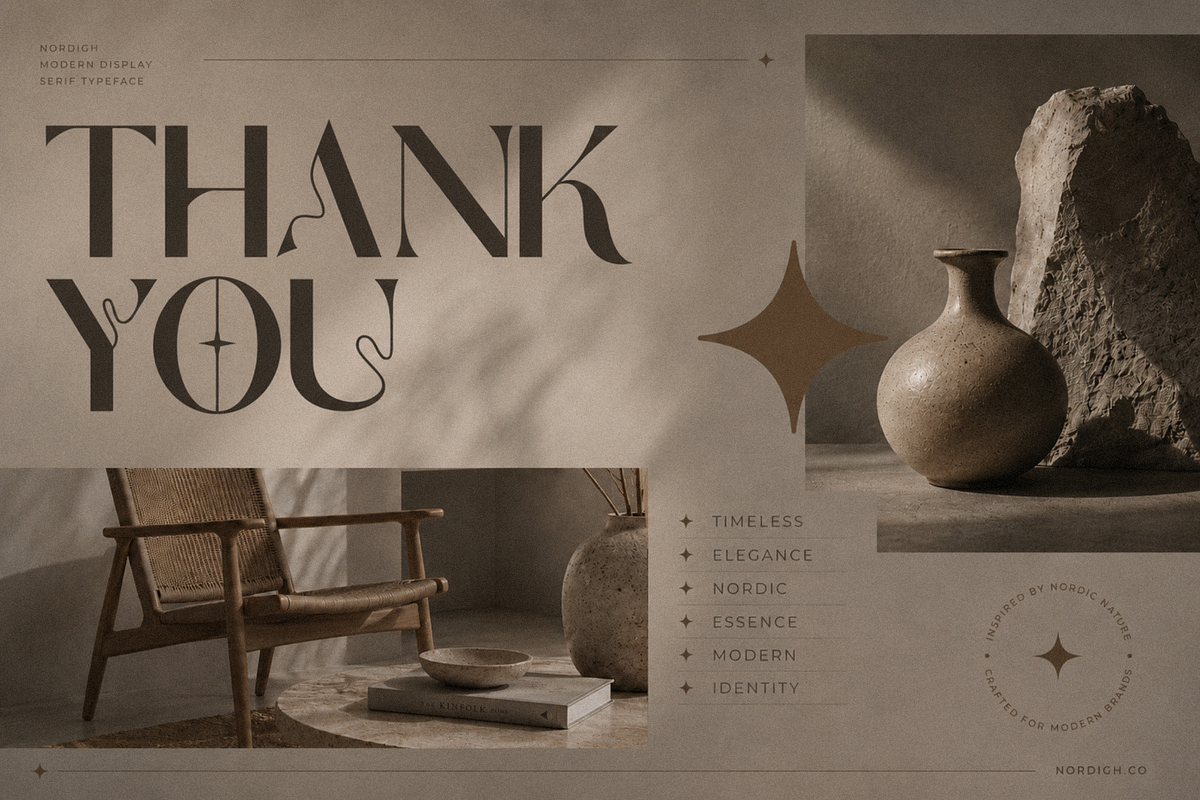 Nordigh - Serif Display Font, a Serif Font by figuree studio (Photo 10 of 10)
