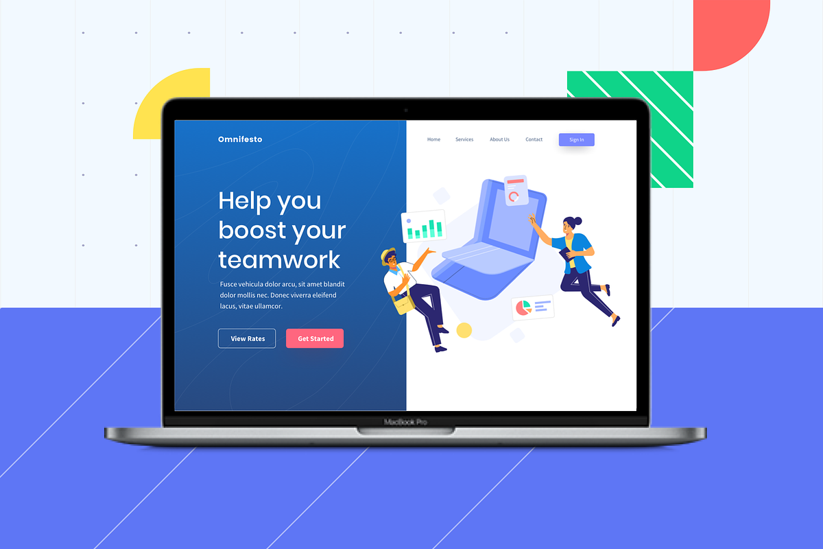 Jumeneng - Business Scenes Creator, a Templates & Theme by Graphicdunk (Photo 3 of 6)