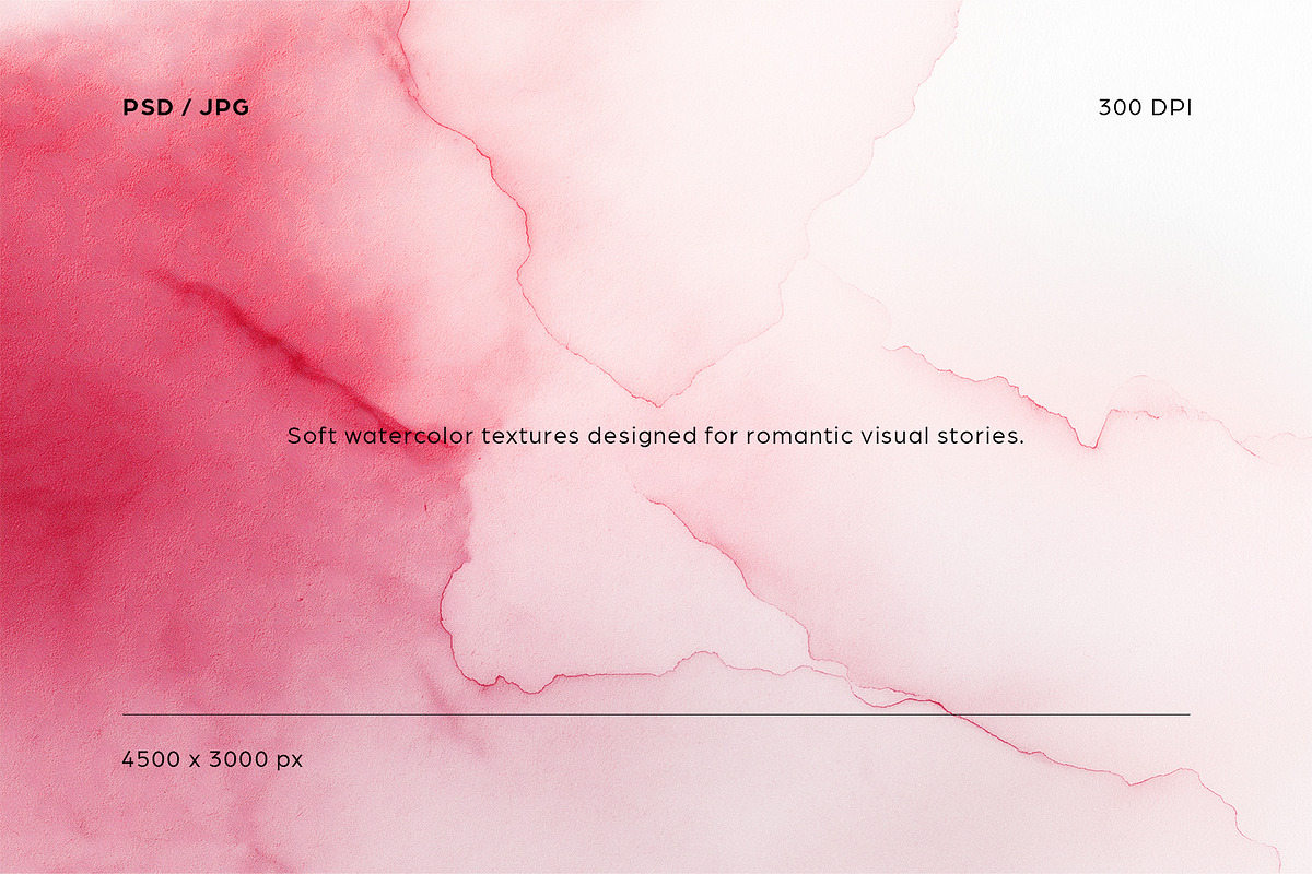 Soft Love – Watercolor Textures, a Texture Graphic by Filip Studio (Photo 10 of 11)