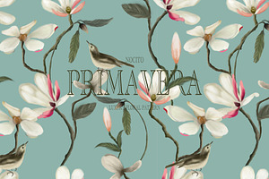 Primavera, Luxury Floral Pattern