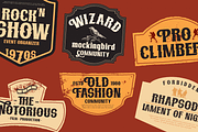 Ruihant | Retro Condensed Font, a Serif Font by twinstd (Thumbnail 8 of 12)