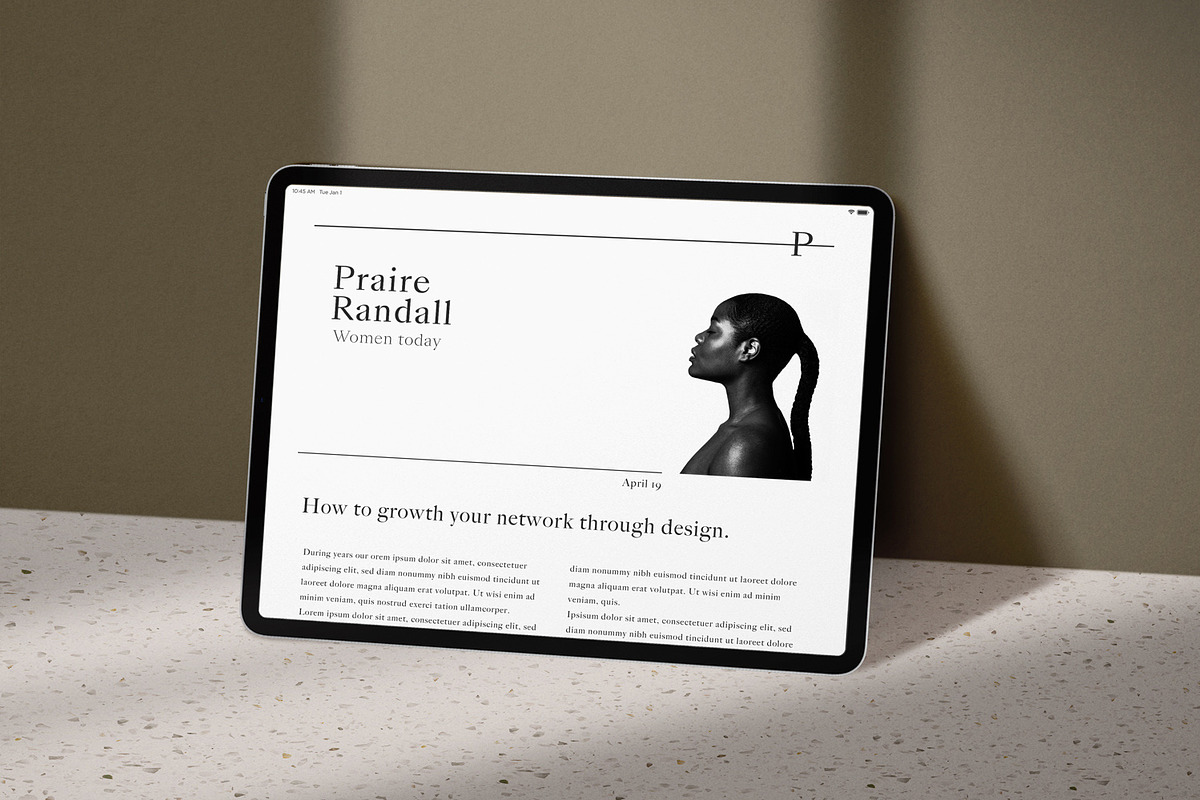 Ipad Pro Mockup Kit, an iPad Mockup by Cuoco (Photo 4 of 10)