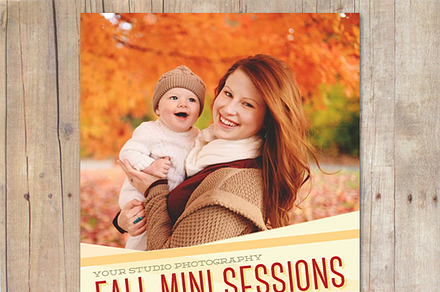 Fall Mini Session Template