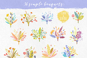 Flowerly Collection, a Decorative Illustration by eclosque (Thumbnail 8 of 11)