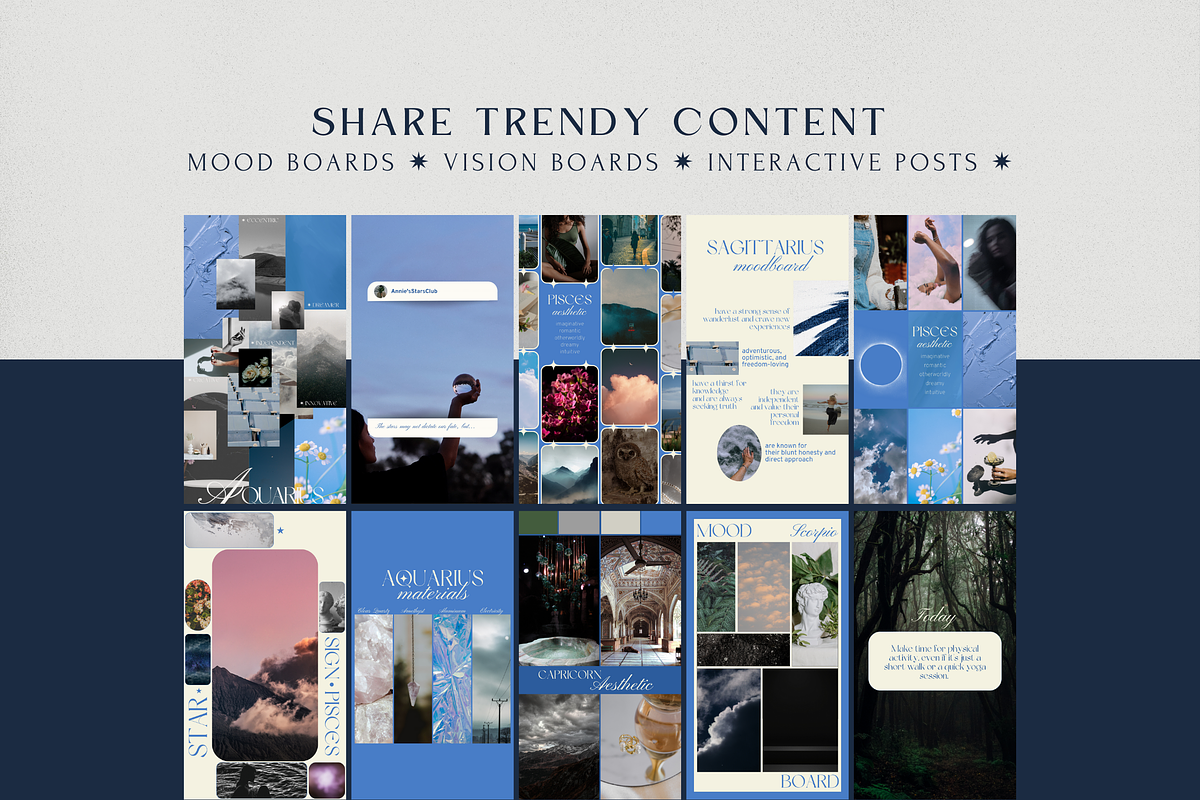 Astrology Instagram Story Template, a Social Media Template by Story Native (Photo 3 of 8)