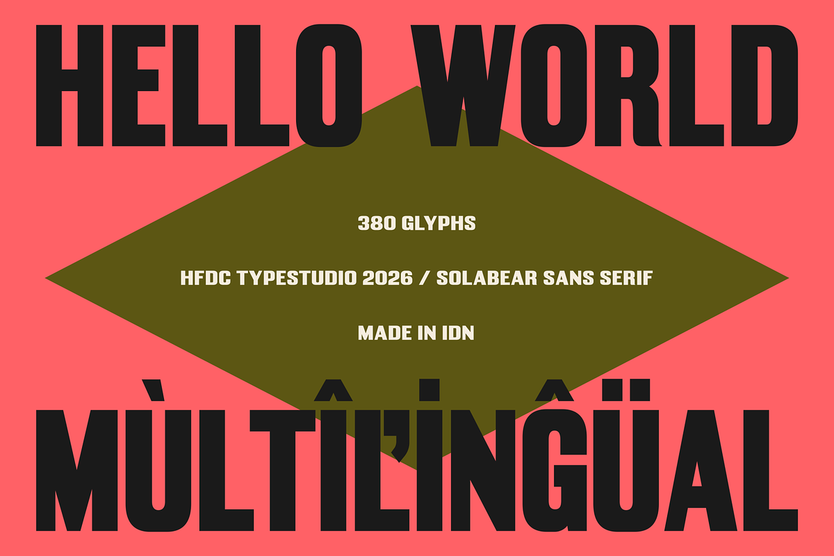 Solabear Condensed Regular Expanded, a Sans Serif Font by 24Design Studios (Photo 7 of 9)