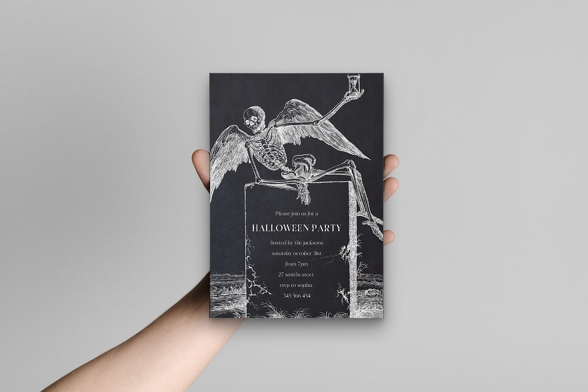 Halloween Party Invitation, an Invitation Template by ForeverPrint (Photo 2 of 5)