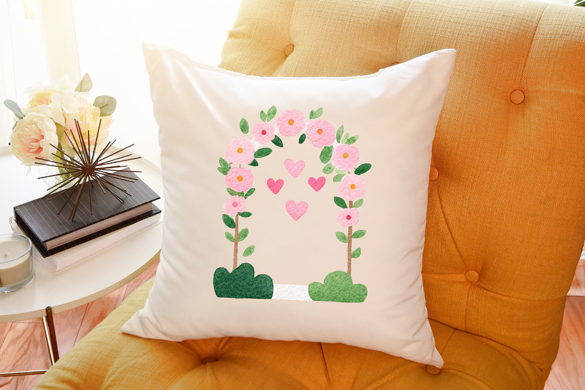 Valentine Clipart Romance Garden Png, an Illustration by Sublimation Artist (Photo 6 of 6)