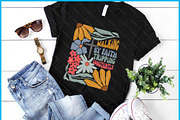 Retro Boho Christian Walking Faith, a Graphic by Creativeusart (Thumbnail 1 of 4)