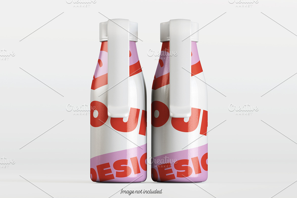 Water bottle mockup bundles, a Cups & Container Mockup by Ambo Ampeng (Photo 10 of 32)