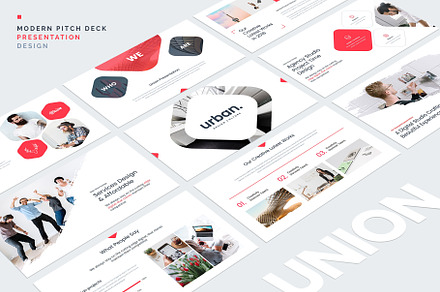 Union Presentation Template Design, a Presentation Template by Rocketstill