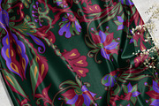 Midnight Botanical Silk Scarf, an Object Graphic by ilustrinna (Thumbnail 4 of 9)