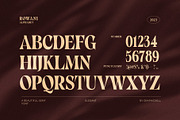 Rowani Elegant Serif Font Typeface, a Serif Font by Graphicxell (Thumbnail 10 of 10)