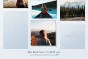 Pinterest Social Media Mockups Pack, a Social Media Template by Poego Social (Thumbnail 6 of 7)