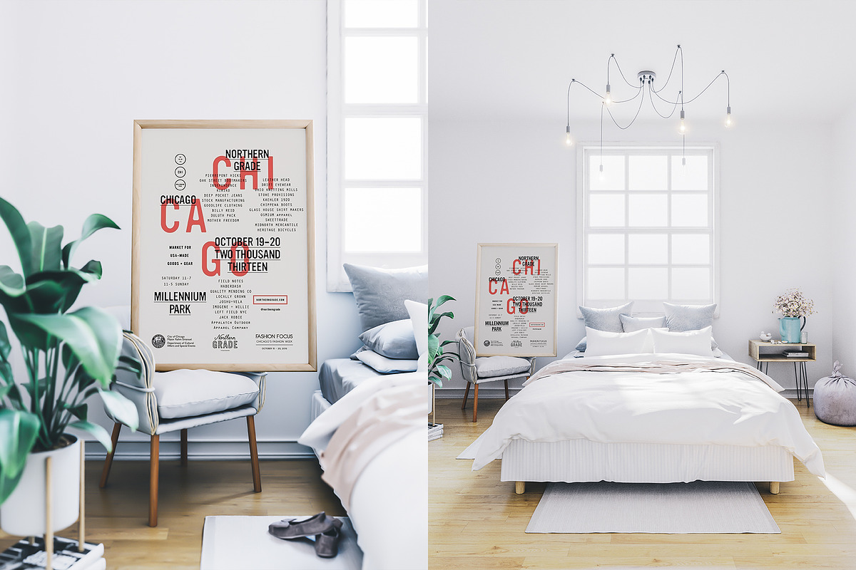 Poster Frame Mockup Set 4, a Print Template by Best Pixels™ (Photo 5 of 10)