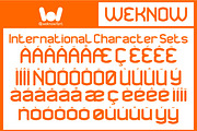 Hundred Percent font, a Font by weknow (Thumbnail 8 of 8)