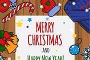 Merry Christmas Card Big Set!, an Illustration by JUBO (Thumbnail 4 of 8)