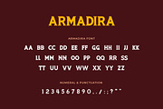 ARMADIRA Display, a Font by UICreative (Thumbnail 5 of 5)