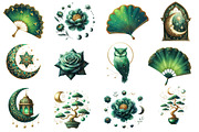 Emerald Celestial Collection clipart, an Illustration by Designworld (Thumbnail 4 of 5)