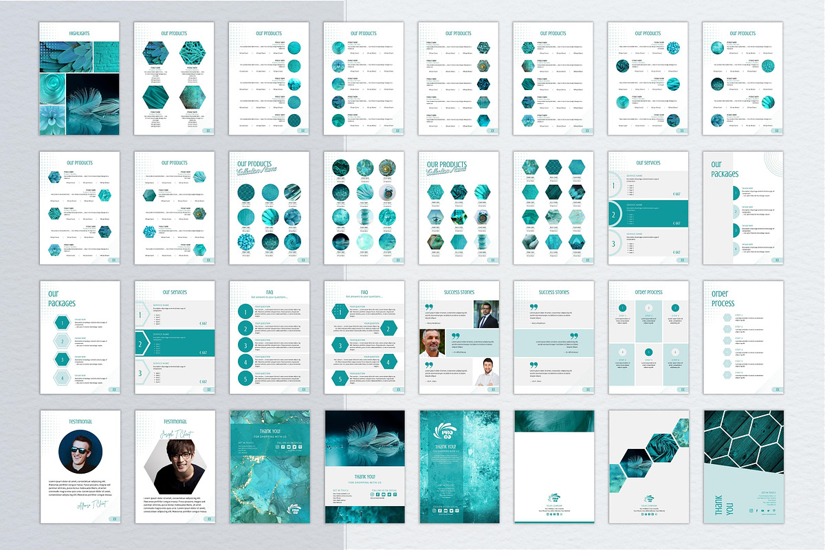 Product Catalog Canva Template, a Magazine Template by B2 Studio (Photo 7 of 11)