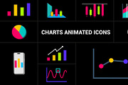 Charts Animated Icons for DaVinci, a Templates & Theme by 2dfx (Thumbnail 1 of 2)