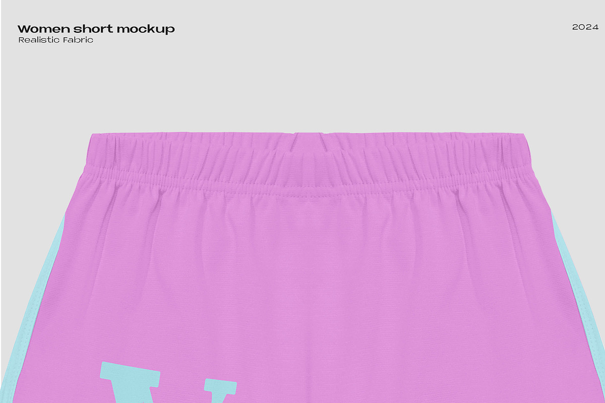 Women short pant mockup, an Apparel Mockup by Voyage Studio (Photo 2 of 4)