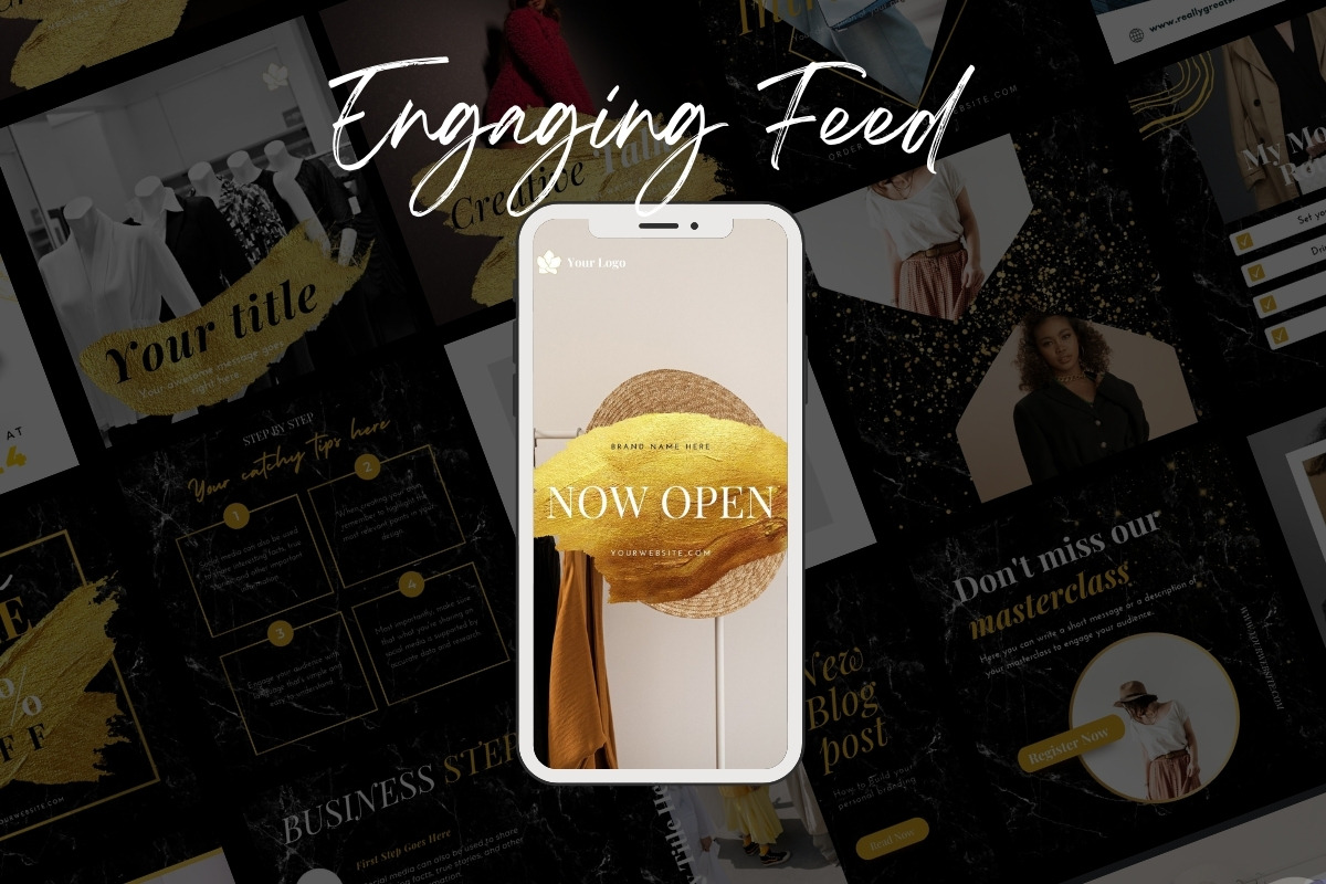 350+ Golden Eclipse Templates, a Social Media Template by ResumeFabs (Photo 5 of 6)
