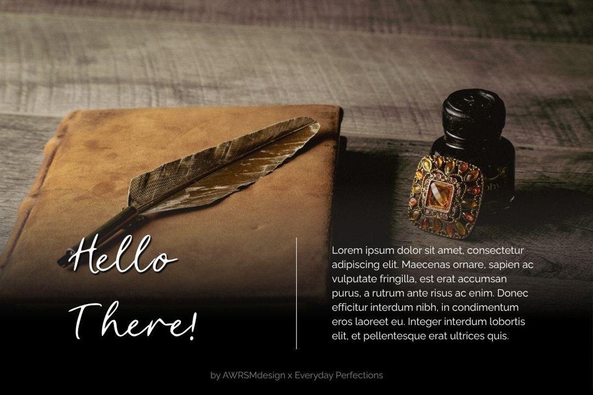Scriptania | Hand Lettering Font, a Handwritten Font by Everyday Perfection (Photo 3 of 5)