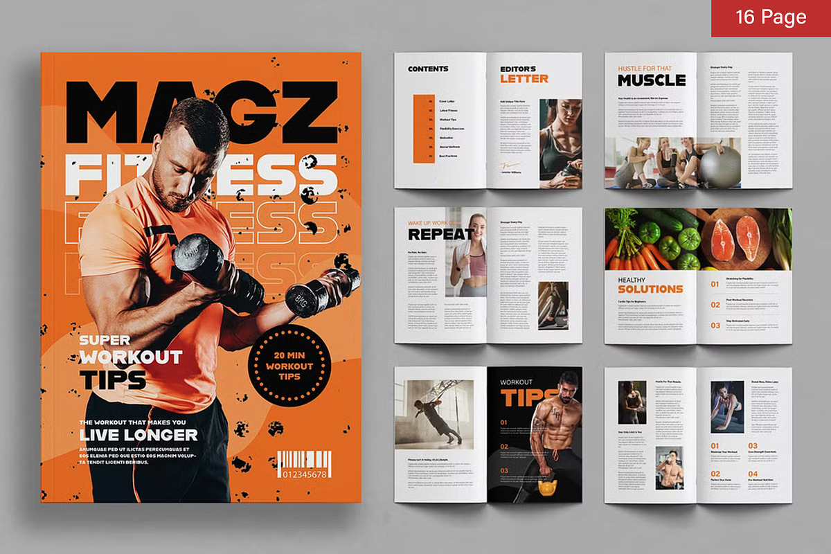Magazine Bundle, a Magazine Template by ContestDesign (Photo 10 of 84)
