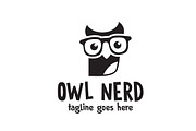 Owl Nerd, a Branding & Logo Template by Xelm (Thumbnail 2 of 5)