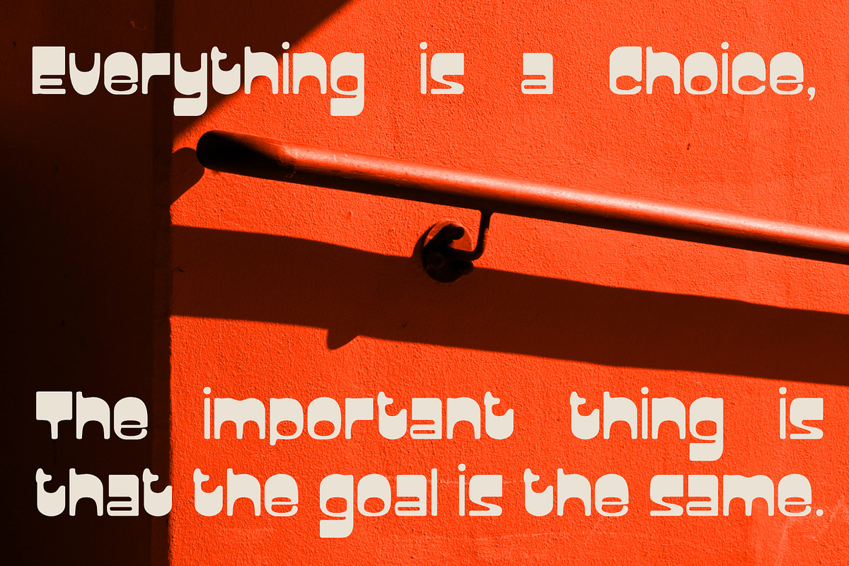 Chubuy Extra - Display Font, a Sans Serif Font by Khoir (Photo 4 of 12)