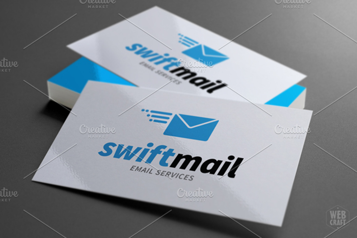 SwiftMail Logo Template, a Branding & Logo Template by WebCraft (Photo 4 of 4)