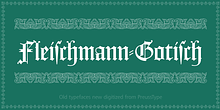 Fleischmann Gotisch