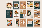 Restaurant Instagram Templates, a Social Media Template by Social Assumptions (Thumbnail 7 of 9)